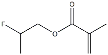 Methacrylic acid (2-fluoropropyl) ester 구조식 이미지