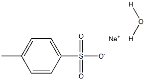 p-Toluenesulfonic acid sodium salt hydrate, 90+% Structure