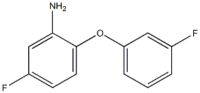 2-(3-fluorophenoxy)-5-fluoroaniline 구조식 이미지