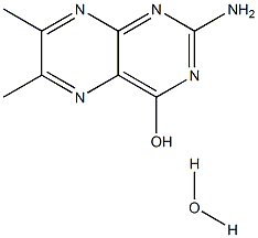 2-Amino-6,7-dimethyl-4-hydroxypteridine hydrate,97% Structure