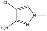 4-Chloro-1-methyl-1H-pyrazol-3-ylamine 구조식 이미지