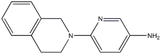 6-[3,4-Dihydro-2(1H)-isoquinolinyl]-3-pyridinamine Structure