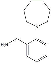 [2-(1-Azepanyl)phenyl]methanamine 구조식 이미지