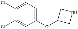3-(3,4-Dichlorophenoxy)azetidine 구조식 이미지