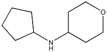 cyclopentyl(tetrahydro-2H-pyran-4-yl)amine 구조식 이미지