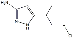 3-Amino-5-isopropyl-1H-pyrazole hydrochloride Structure
