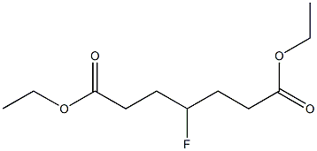 Diethyl 4-fluoropimelate, 97% Structure