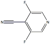 3,5-Difluoro-4-pyridinecarbonitrile Structure