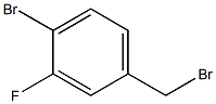 4-Bromo-3-fluorobenzyl bromide 구조식 이미지