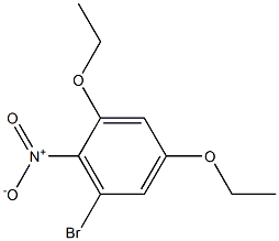 2,4-diethoxy-6-bromo-1-nitrobenzene Structure