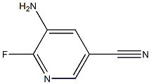 3-Amino-5-Cyano-2-fluoropyridine 구조식 이미지