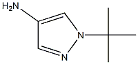 4-AMINO-1-tert-Butyl-1H-PYRAZOLE 구조식 이미지