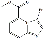 methyl 3-bromoimidazo[1,2-a]pyridine-5-carboxylate Structure