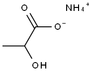 L-lactate ammonium Structure