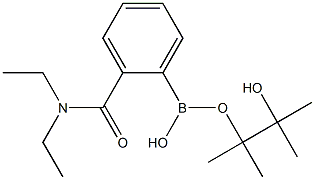 2-(Diethylcarbamoyl)phenylboronic acid pinacol ester Structure