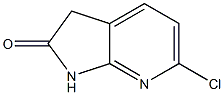 6-Chloro-1,3-dihydro-pyrrolo[2,3-b]pyridin-2-one Structure