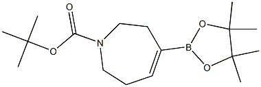 tert-butyl 4-(4,4,5,5-tetramethyl-1,3,2-dioxaborolan-2-yl)-2,3,6,7-tetrahydro-1H-azepine-1-carboxylate 구조식 이미지
