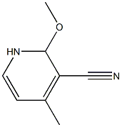 2-methoxy-4-methyl-1,2-dihydropyridine-3-carbonitrile 구조식 이미지