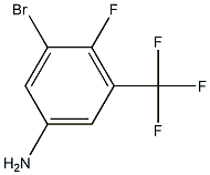 3-bromo-4-fluoro-5-(trifluoromethyl)aniline Structure