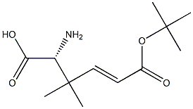 (R)-Boc-2-amino-3,3-dimethyl-pent-4-enoic acid Structure