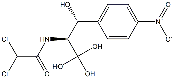 1-p-nitropheny-2-amino1.3-propanediol Structure