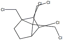 2-exo,3-endo,8,9,10-Pentachlorobornan Structure