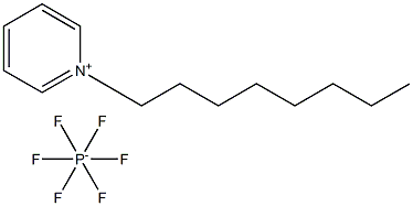 N-Octylpyridinium hexafluorophosphate 구조식 이미지
