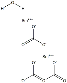 Samarium Carbonate Hydrate 99.99% Structure