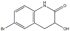 6-broMo-3-hydroxy-3,4-dihydroquinolin-2(1H)-one Structure