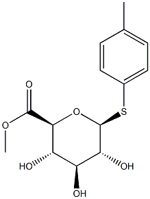 4-Methylphenyl b-D-thioglucuronide methyl ester Structure