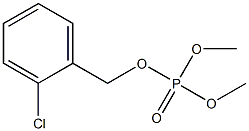 O-chlorobenzyl dimethyl phosphate 구조식 이미지