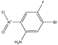 2-nitro-4-fluoro-5-bromoaniline Structure