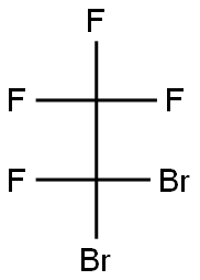 2-dibromotetrafluoroethane Structure