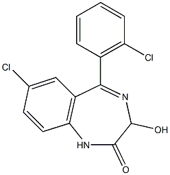 Lorazepam Impurity USP-C Structure