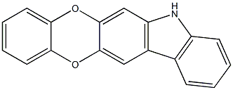 5H-benzo[5,6][1,4]dioxino[2,3-b]carbazole Structure