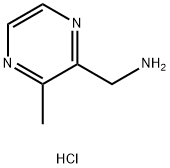 (3-methylpyrazin-2-yl)methanamine dihydrochloride Structure