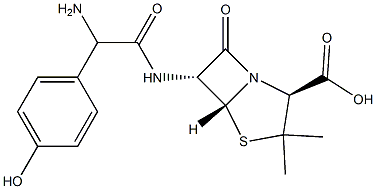 Amoxicillin Impurity 2 Structure