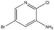 5-BROMO-2-CHLOROPYRIDIN-3-AMINE 구조식 이미지