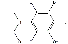 3-(Dimethylamlno)phenol-d6 Structure