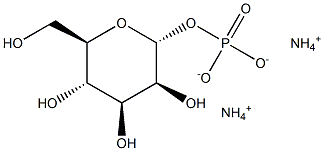 a-D-Mannose-1-phosphate ammonium salt 구조식 이미지