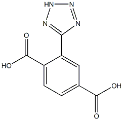 2-(2H-Tetrazol-5-yl)-terephthalic acid Structure