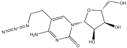 5-(2-Azidoethyl)cytidine Structure