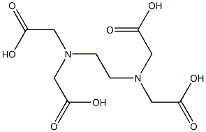 EDTA solution (2%, pH 7.0, sterile) 구조식 이미지