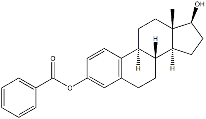 Estradiol benzoate Structure