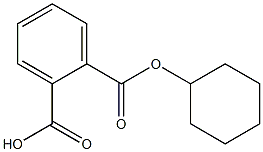 Monocyclohexyl phthalate Structure