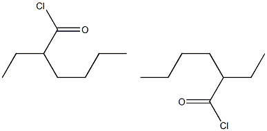 2-ETHYLHEXANOYL CHLORIDE 2-Ethylhexanoyl chloride Structure