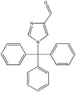 1-TRITYL-IMDAZOLE-4-CARBOXADEHYDE Structure