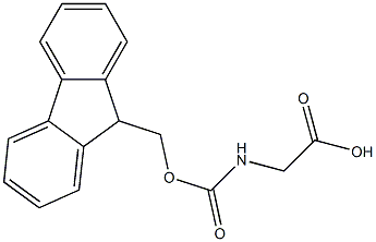 FMOC-Glycine 구조식 이미지