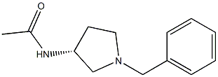 (R)-N-Benzyl-3-AcetylaminoPyrrolidine Structure