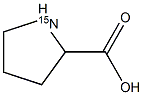DL-Proline-15N Structure